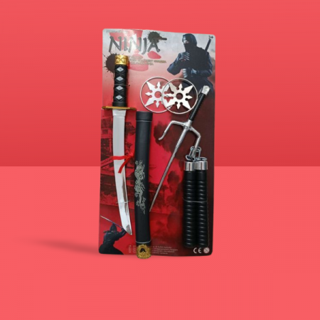 Jocuri si articole copii - Set Ninja pentru Copii - Echipamentul unui Războinic Ninja !