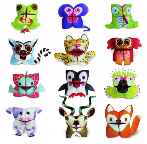 Set Origami Începători – Animale de Companie, Ludattica, 4–5 ani+ [1]