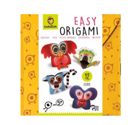 Produse art & craft-Lucru manual - Set Origami Începători – Animale de Companie, Ludattica, 4–5 ani+