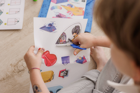 Set Origami Începători – Avioane, Ludattica, 4–5 ani+ [2]