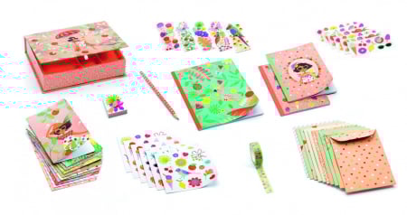 Produse art & craft-Lucru manual - Set de Papetărie Creativă Djeco 