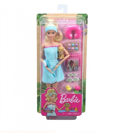 Set Papusa Barbie cu catel si accesorii incluse-O zi relaxanta [2]
