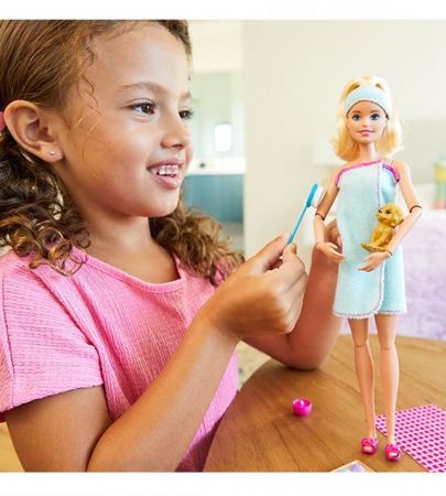 Set Papusa Barbie cu catel si accesorii incluse-O zi relaxanta [1]