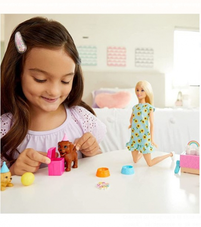 Set Papusa Barbie- Petrecerea de aniversare catelusilor [5]