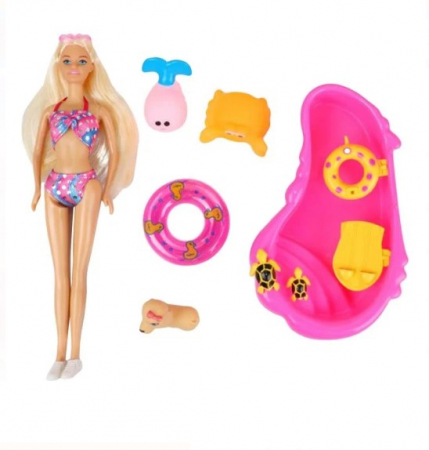 Set papusa Betty cu accesorii incluse pentru plaja [1]