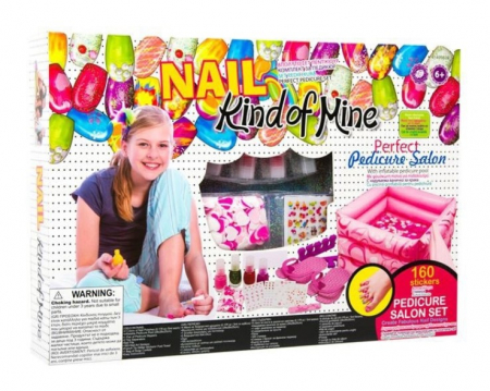 Jocuri si articole copii - Set pedichiura cu accesorii incluse pentru fetite