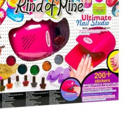 Set pedichiura si manichiura cu accesorii incluse pentru fetite [1]