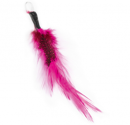 Accesorii art&craft - Set pene negru/roz pentru activitati senzoriale