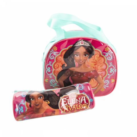 Ghiozdane Gradinita - Set pentru gradinita gentuta si penar model Elena din Avalor
