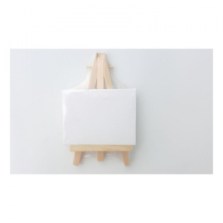 Acuarele, Tempera si Pensule - Set pentru pictura sevalet lemn +panza canva