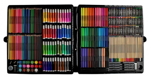Set pictura si desen cu 288 piese in cutie tip servieta din plastic [1]