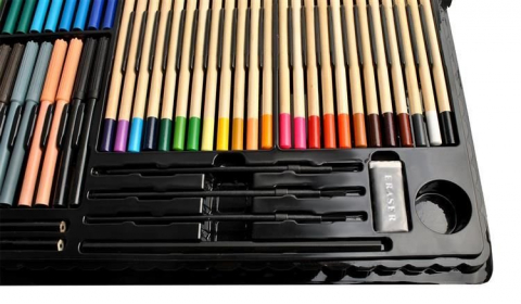 Set pictura si desen cu 288 piese in cutie tip servieta din plastic [3]