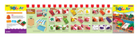 Set plastilina iClay kit supermarket cu accesorii incluse,+4 ani [3]