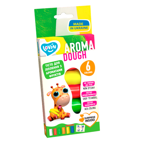 Produse art & craft-Lucru manual - Set plastilina Lovin 6pcs*15gr - Aroma
