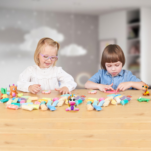 Set plastilina Lovin 9pcs*15gr - Shine [2]