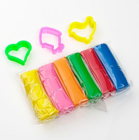 Set plastilina si accesorii-6 culori [1]