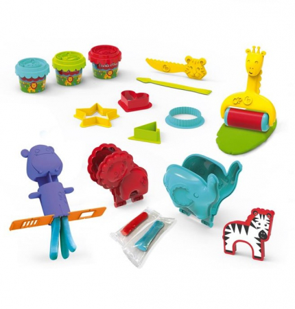 Set plastilina si accesorii-Creeaza propriile animale si forme [1]