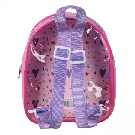 Set rucsac transparent cu accesorii par incluse [2]