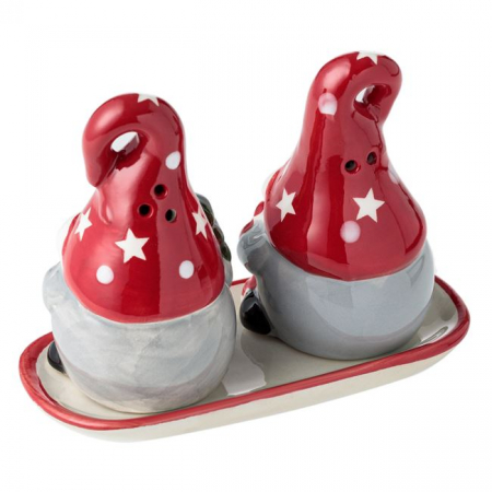 Set solnita sare si piper design Gnom [2]