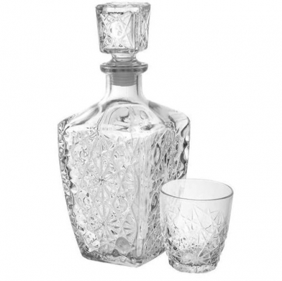 Set sticla Wiskey 800 ml + 6 pahare 260 ml AMA [2]