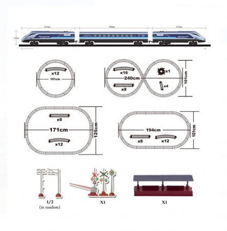 Trenulet Interactiv cu Sunet și Lumină [1]
