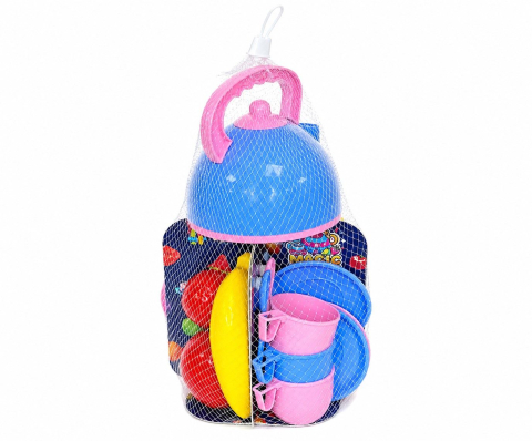 Jocuri si articole copii - SET VESELA MAGIC PICNIC ROZ ALBASTRU