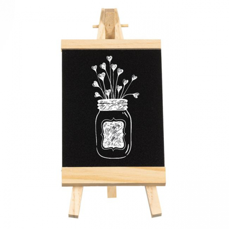 Sevalet din lemn cu placa neagra [2]