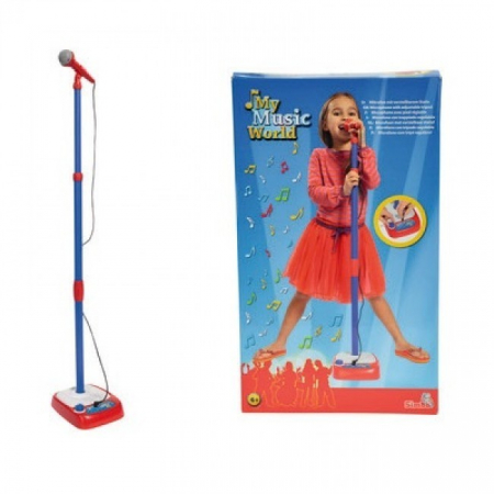 Jucarii muzicale - Simba microfon reglabil cu stativ 80-120cm