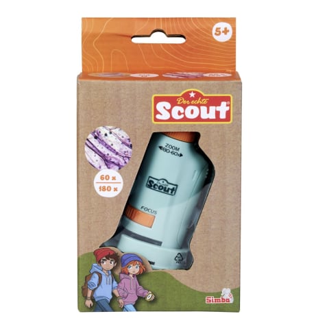 Jocuri si articole copii - SIMBA SCOUT MICROSCOP DE BUZUNAR