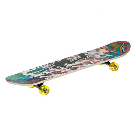 Sport & Activitati in aer liber - Skateboard pentru copii cu cadru din aluminiu, 71x20x8cm