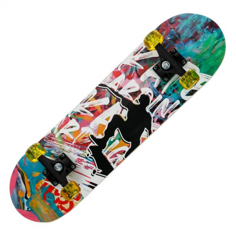 Skateboard pentru copii cu cadru din aluminiu, 71x20x8cm [2]