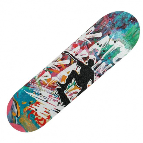 Skateboard pentru copii cu cadru din aluminiu, 71x20x8cm [1]