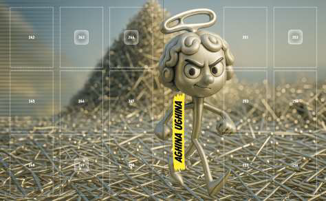 Skifidol Italian Brainrot colectie de stickere, albumul colectiei Panini [2]