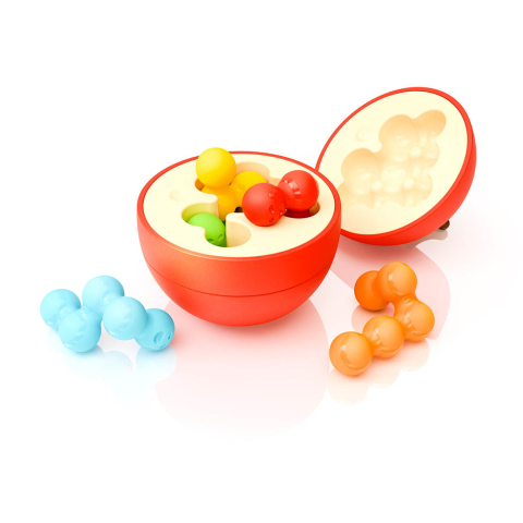 Apple Puzzler, joc de logică cu 80 de provocări, 8+ ani, ediție internațională Smart Games [2]