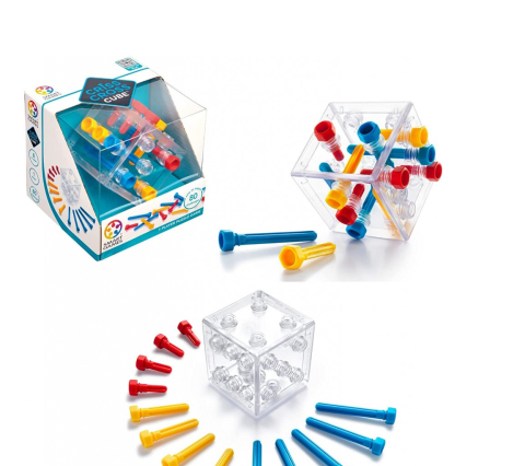 Smart Games – Criss Cross Cube, joc de logică cu 80 de provocări, 8+ ani [2]