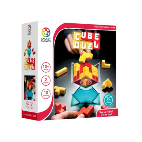 Jocuri si articole copii - Smart Games – Cube Duel, joc de logică și strategie, 10+ ani