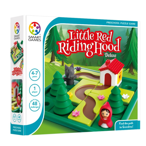 Jucarii - Smart Games – Little Red Riding Hood Deluxe, joc de logică cu 48 de provocări, 4+ ani