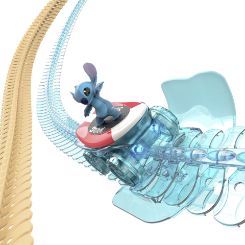 SMOBY DISNEY STITCH PISTA DE CURSE FLEXTREME SET [1]