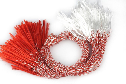 Snur martisor fir rasucit lungime 35 cm, grosime 0.2mm (subtire),1000 bucati/set [1]