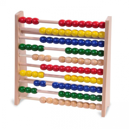 Articole scolare - Socotitoare din lemn educativa pentru copii,25x25 cm