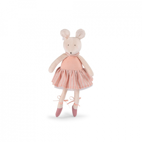 Jucarii interactive bebelusi - Soricica Anna in cutie, Moulin Roty