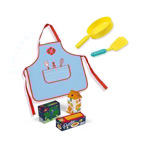 Sort de bucatar cu accesorii incluse pentru copii,3-8 ani [1]