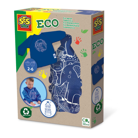 Sort Pictura pentru copii - Șorț pentru pictură copii ECO din material reciclat R-PET (2–6 ani)