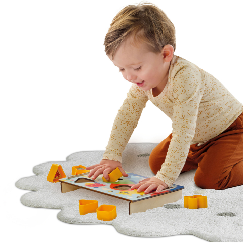 Sortator de forme din lemn cu 8 forme din plastic, +12 luni [2]