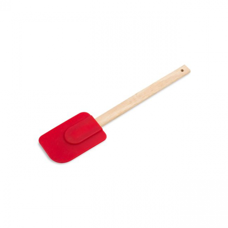 Ustensile de bucatarie - Spatula silicon cu maner lemn