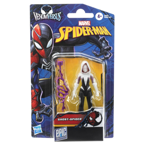 Jocuri si articole copii - SPIDERMAN EPIC HERO FIGURINA GHOST SPIDER 10CM
