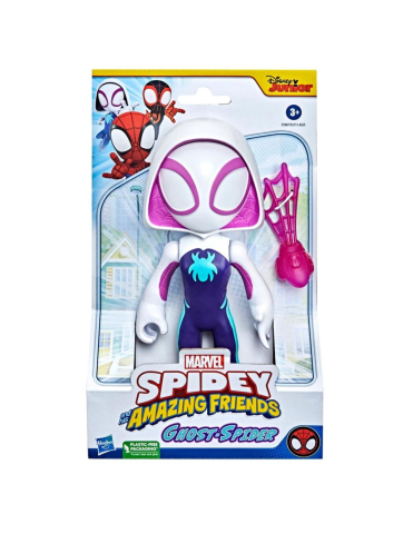 Jocuri si articole copii - SPIDEY PRIETENII EXTRAORDINARI FIGURINA GHOST SPIDER SUPRADIMENSIONATA 22.8CM