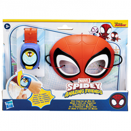 Jocuri si articole copii - Spidey și Prietenii Extraordinari - Set Masca și Ceas 