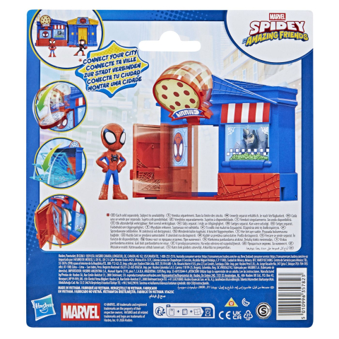 SPIDEY SI PRIETENII LUI UIMITORI MARVEL MINI SET PIZZERIA CU FIGURINA SI ACCESORII [3]