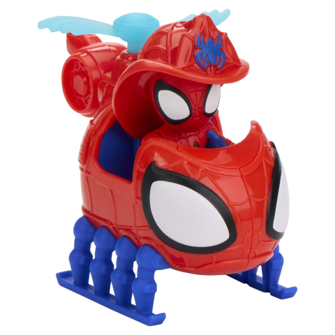 SPIDEY SI PRIETENII LUI UIMITORI MARVEL RESCUE WEBS SET CAMION DE POMPIERI CU FIGURINE SI ACCESORII [9]
